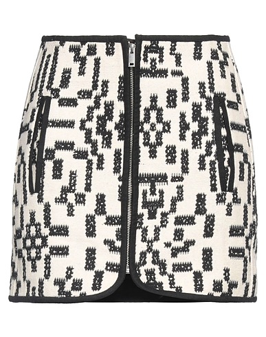 MARANT ÉTOILE Mini skirt Cream 44% Cotton, 40% Polyester, 16% Viscose