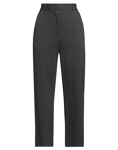 LIVIANA CONTI Pantalone Verde scuro 68% Viscosa, 27% Poliammide, 5% Elastan