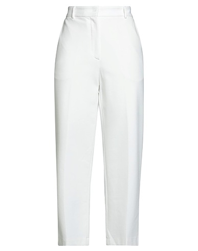 LIVIANA CONTI Pantalone Bianco 68% Viscosa, 27% Poliammide, 5% Elastan