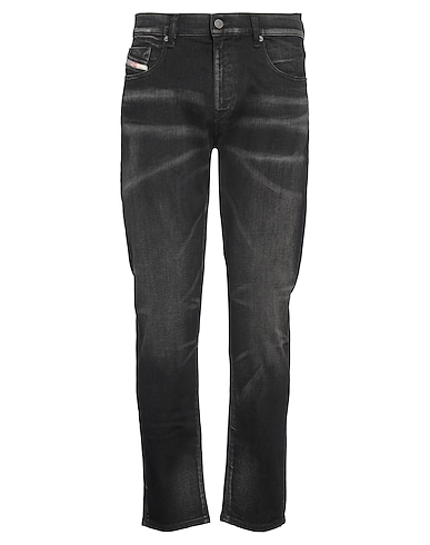 DIESEL Denim trousers Black 99% Cotton, 1% Elastane