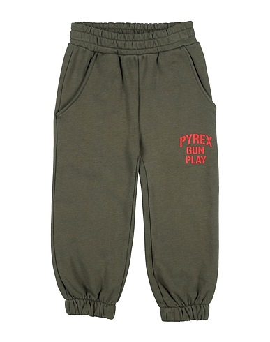 PYREX Pantalon KIDS Vert militaire 100% Coton