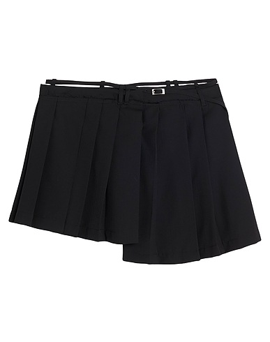 ACNE STUDIOS Mini skirt Black 55% Polyester, 45% Wool