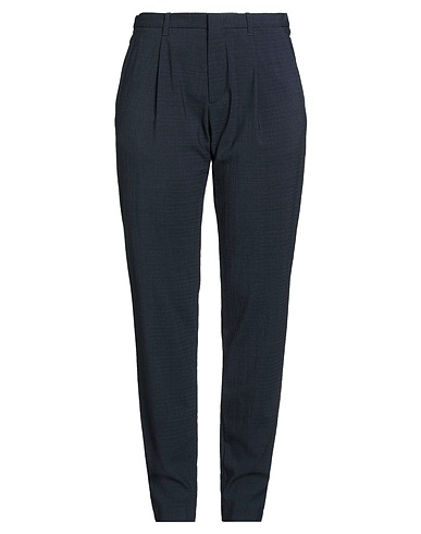 TOMMY HILFIGER Casual trouser Midnight blue 76% Virgin Wool, 23% Polyester, 1% Elastane