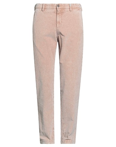 MYTHS Casual trouser Beige 98% Cotton, 2% Elastane