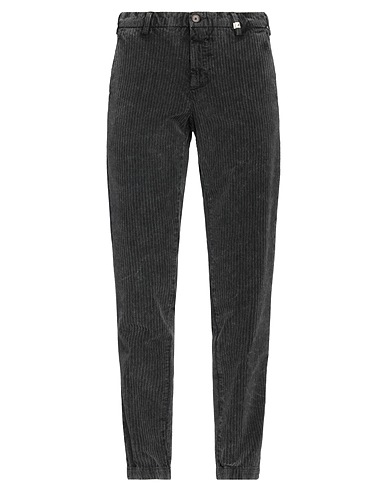 MYTHS Casual trouser Charcoal 98% Cotton, 2% Elastane