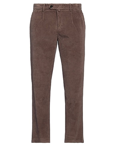 BRIGLIA 1949 Casual trouser Khaki 99% Cotton, 1% Elastane