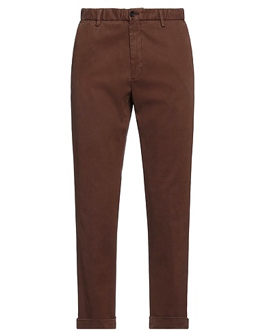 BRIGLIA 1949 Casual trouser Brown 54% Tencel™, 44% Cotton, 2% Elastane