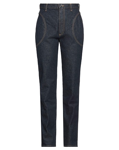 ALAÏA Denim pants Blue 100% Cotton