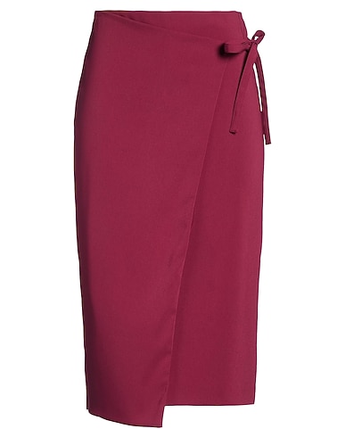 PATRIZIA PEPE Midi skirt 97% Polyester, 3% Elastane