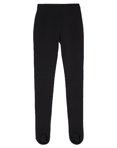 ALAÏA Leggings Black 88% Viscose, 11% Polyamide, 1% Polyurethane
