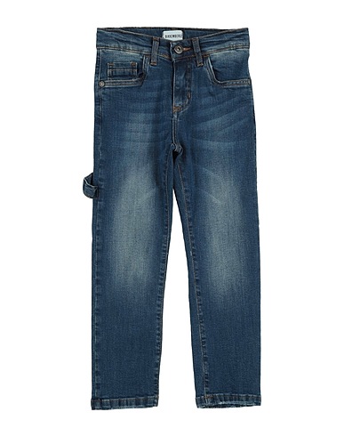 BIKKEMBERGS Pantaloni jeans Blu 97% Cotone, 3% Elastan