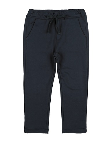 BIKKEMBERGS Casual trouser Midnight blue 95% Cotton, 5% Lycra®