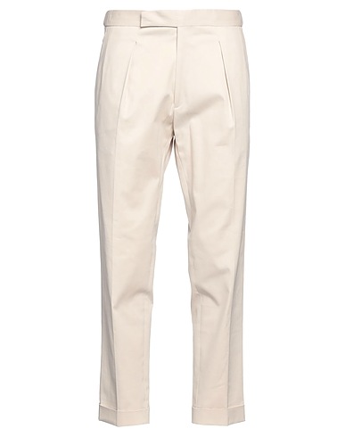 BRIGLIA 1949 Casual pants Beige 98% Cotton, 2% Elastane