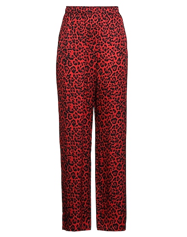 8PM Casual pants Red 100% Viscose