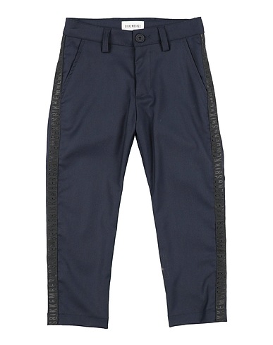 BIKKEMBERGS Casual pants Midnight blue 80% Cotton, 20% Polyester