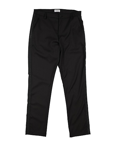 BIKKEMBERGS Casual pants NERO 80% Cotton, 20% Polyester