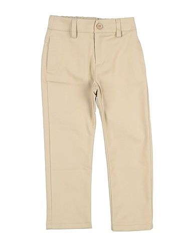 BIKKEMBERGS Casual trouser Beige 98% Cotton, 2% Elastane