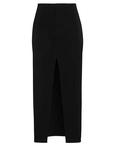 NORMA KAMALI Gonna lunga Nero 95% Poliestere, 5% Elastan