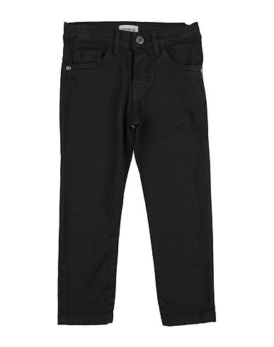 BIKKEMBERGS Casual trouser Black 97% Cotton, 3% Elastane