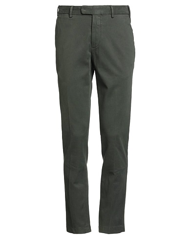 DEVORE INCIPIT Pantalone Verde militare 97% Cotone, 3% Elastan
