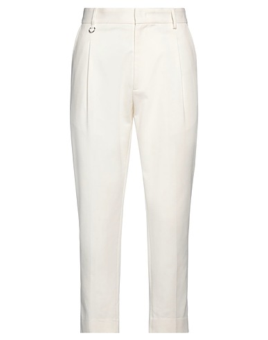 GOLDEN CRAFT 1957 Casual trouser Off white 98% Cotton, 2% Elastane