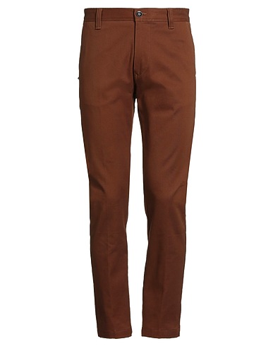 OFFICINA 36 Pantalone Marrone 98% Cotone, 2% Elastan