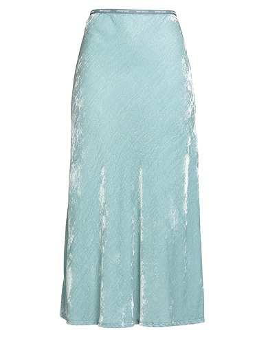 OTTOD'AME Midi-Rock TRÉSOR Himmelblau 82% Rayon, 18% Polyamid