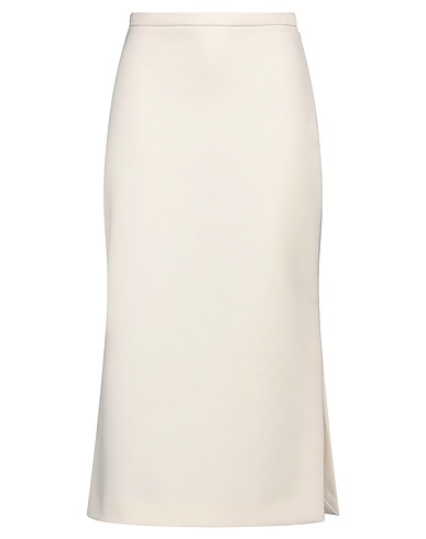 PHILOSOPHY di LORENZO SERAFINI Midi skirt Off white 88% Polyester, 12% Polyurethane