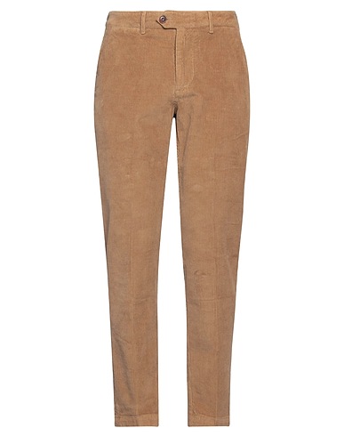 TELA GENOVA Pantalone Cammello 97% Cotone, 3% Elastan