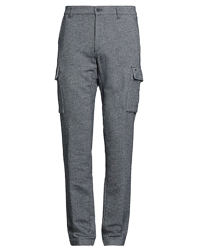 MASON'S Casual trouser Navy blue 70% Cotton, 30% Polyester