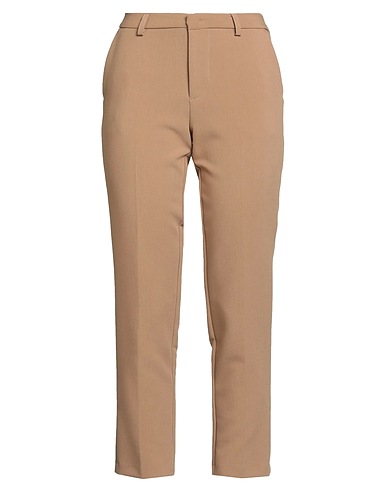 MERCI ITALIA Casual pants Camel 83% Polyester, 13% Viscose, 4% Elastane