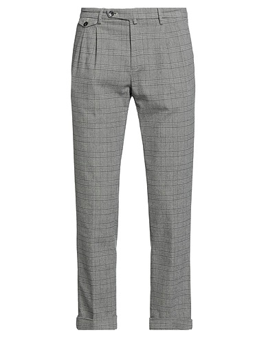 BRIGLIA 1949 Casual trouser Grey 50% Cotton, 32% Polyester, 16% Viscose, 2% Elastane