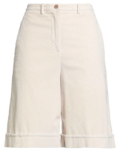 ROSSO35 Shorts & Bermudas Beige 97% Baumwolle, 3% Elastan