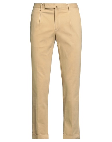 BRIGLIA 1949 Casual pants Beige 98% Cotton, 2% Elastane