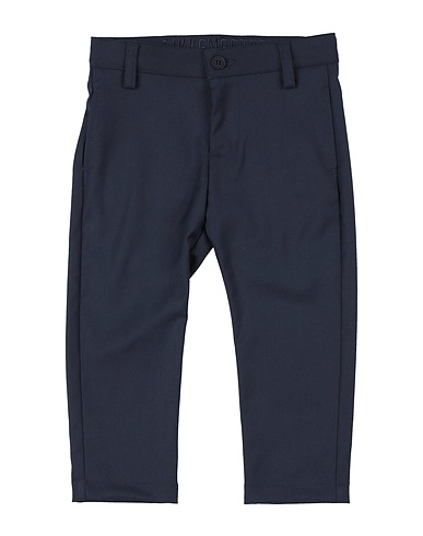 BIKKEMBERGS Casual pants Midnight blue 63% Polyester, 34% Viscose, 3% Elastic fibres