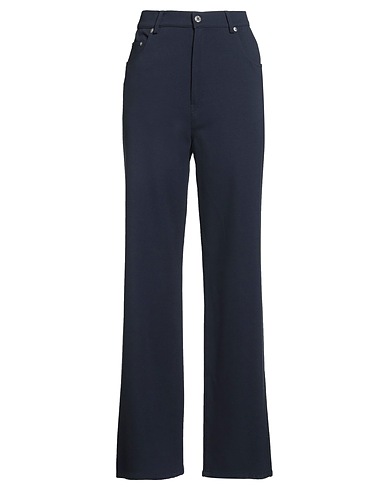 GRIFONI Palazzo pant BLU NOTTE 69% Viscose, 25% Polyamide, 6% Elastane