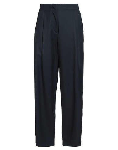 ADD Casual pants Midnight blue 65% Polyester, 35% Wool