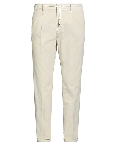 CRUNA Casual pants Cream 98% Cotton, 2% Elastane