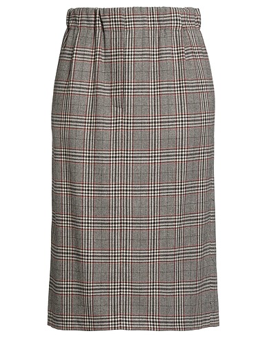 JUCCA Midi-Rock Dunkelbraun 35% Wolle, 35% Acryl, 25% Polyester, 5% Andere Fasern