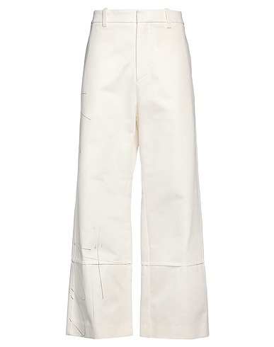 OAMC Casual trouser Off white 100% Cotton