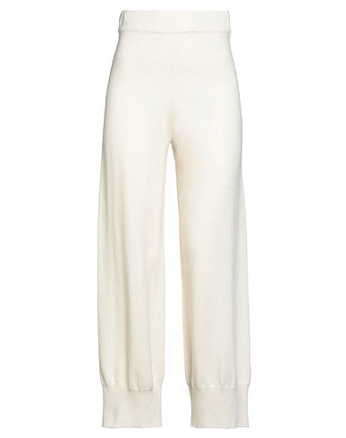 8PM Casual trouser Ivory 100% Wool