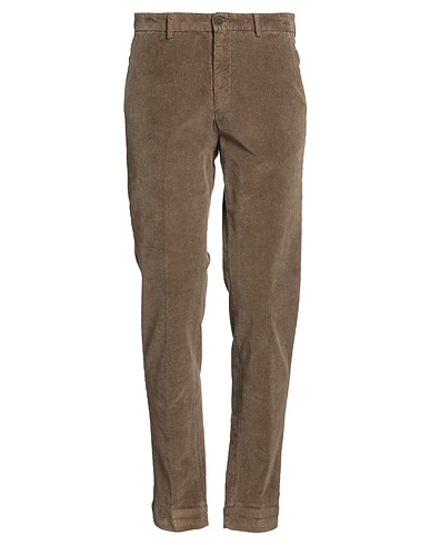 OUT/FIT Casual trouser Khaki 98% Cotton, 2% Elastane