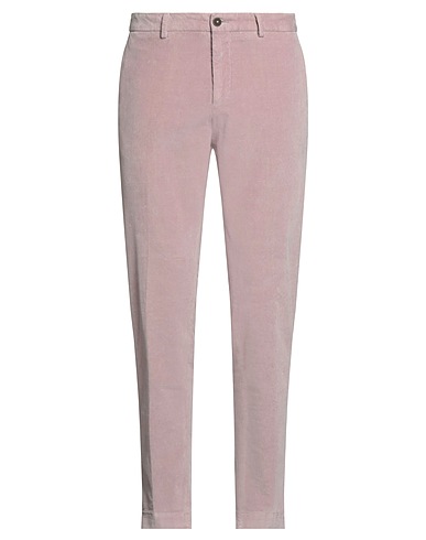 OUT/FIT Casual pants Light pink 98% Cotton, 2% Elastane