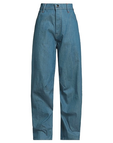 G-STAR RAW Denim pants Blue 100% Cotton, Recycled polyester