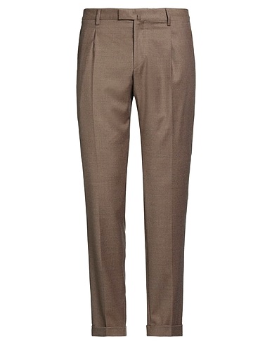 BRIGLIA 1949 Casual trouser RACCONTA LA SARTORIA Khaki 99% Virgin Wool, 1% Elastane