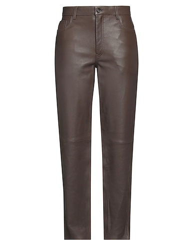 TOTEME Leather trouser 100% Lambskin