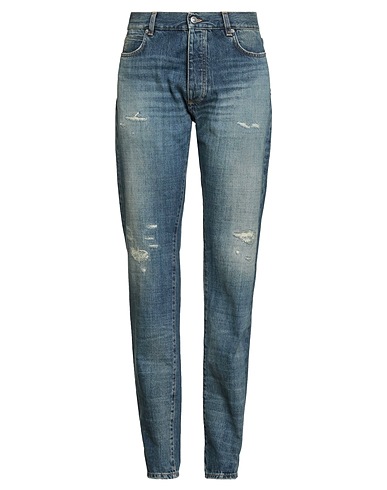 THE BIG WHITE BLUE Pantaloni jeans Blu 100% Cotone