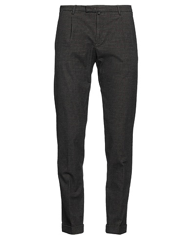 BRIGLIA 1949 Casual trouser Lead 48% Cotton, 32% Polyester, 16% Viscose, 4% Elastane