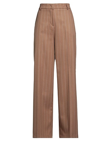 ACTUALEE Pantalone Cammello 64% Poliestere, 34% Viscosa, 2% Elastan