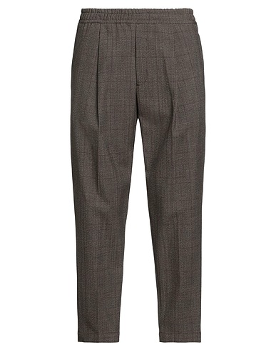 BRIGLIA 1949 パンツ ブラウン バージンウール 100%